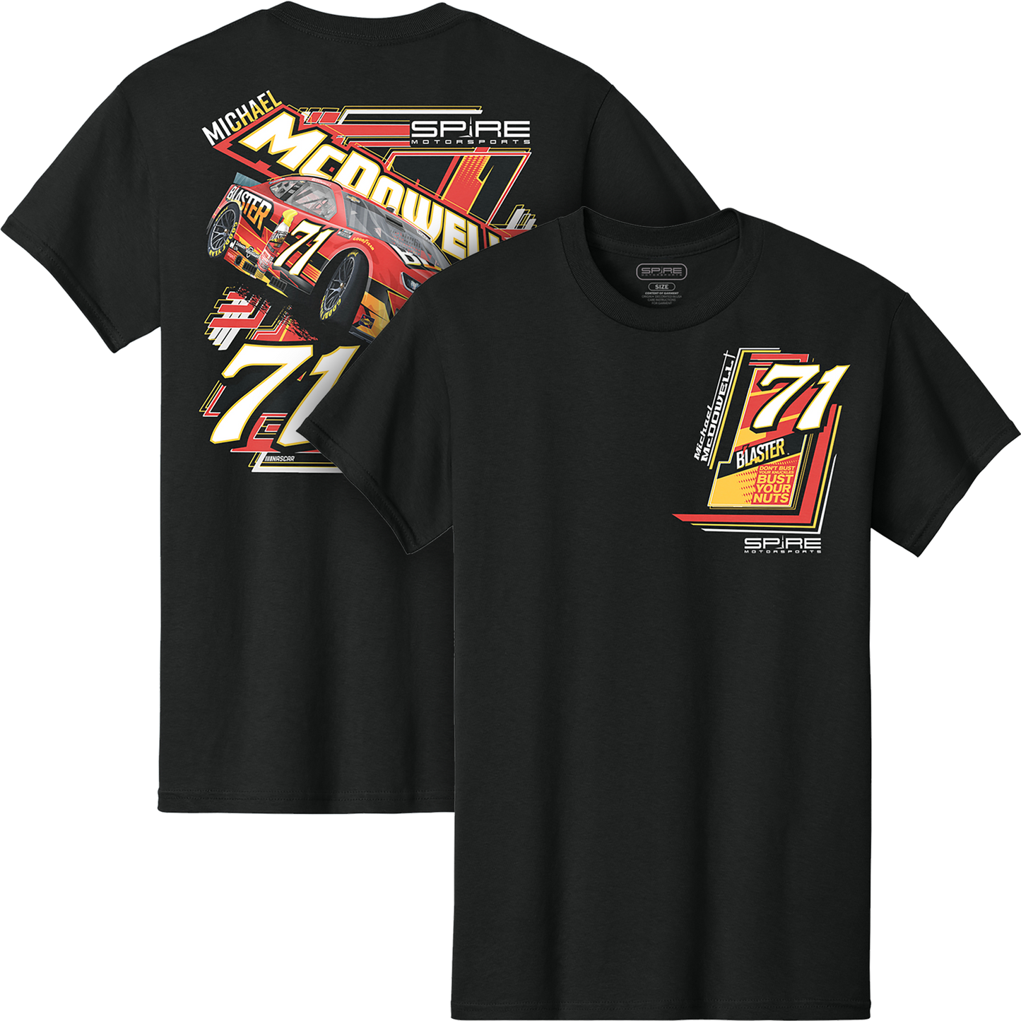 #71 Michael McDowell B'laster T-Shirt 2025