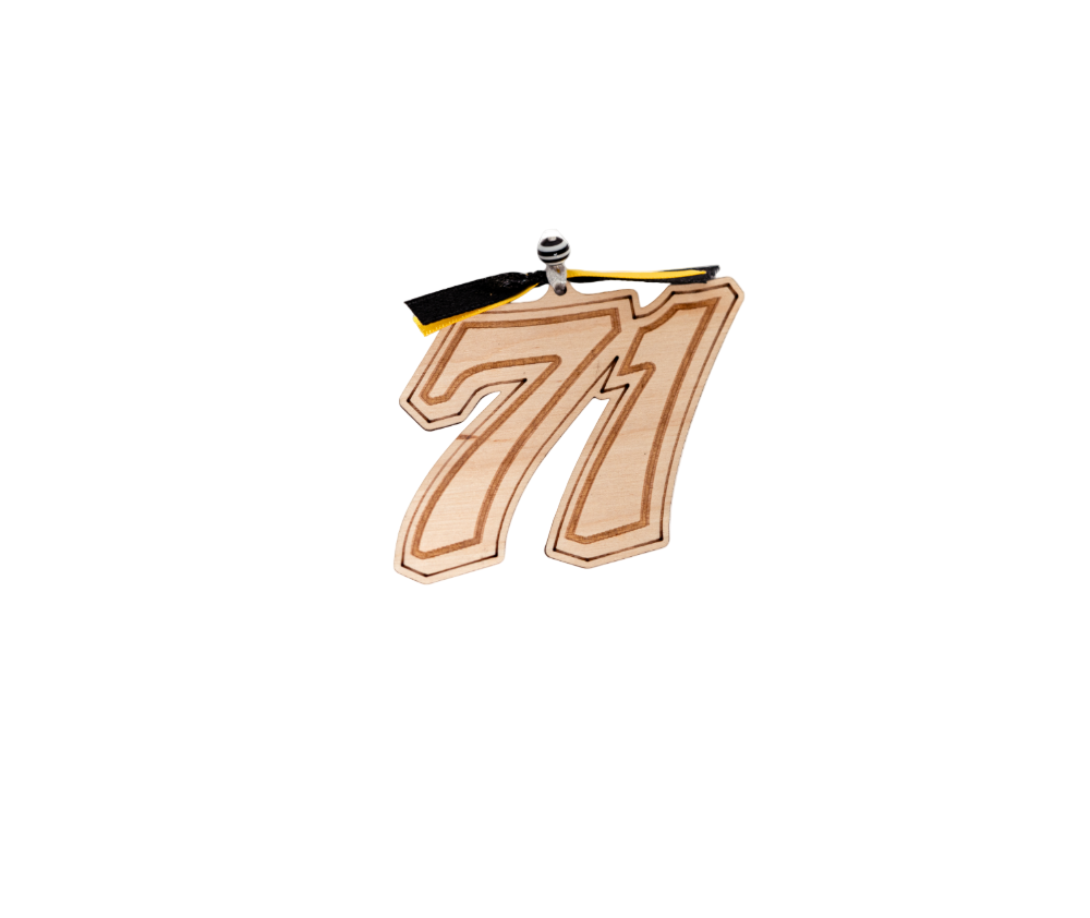 Spire Motorsports #71 Christmas Ornament
