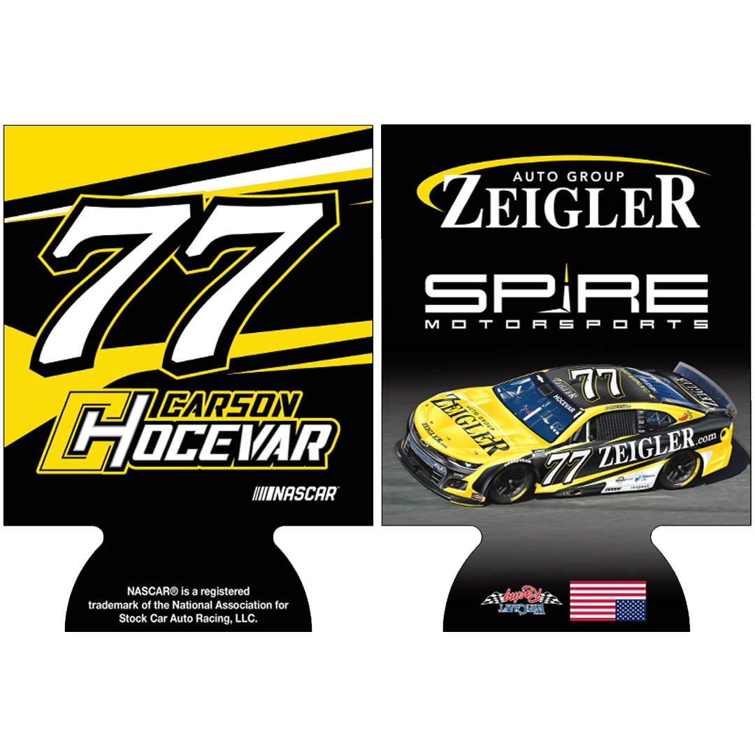 #77 Carson Hocevar Zeigler Can Cooler