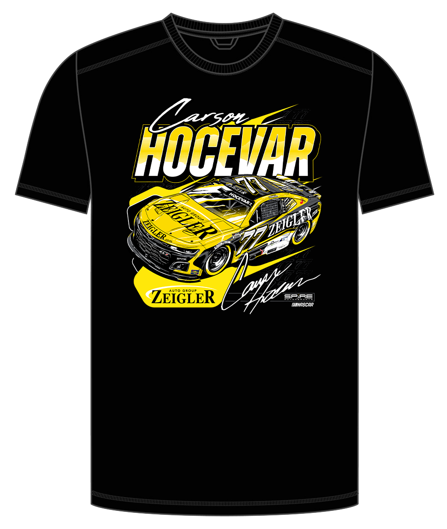 #77 Carson Hocevar Zeigler T-Shirt 2025
