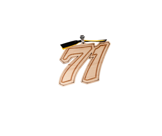 Spire Motorsports #71 Christmas Ornament