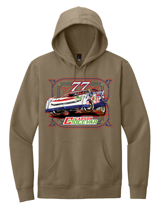 Spire Motorsports Carson Hocevar Chili's Dirt Hoodie
