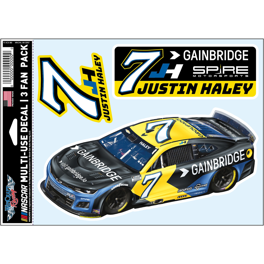 #7 Justin Haley Gainbridge Decal Set