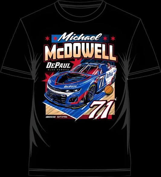 #71 Michael McDowell DePaul University T-Shirt 2025