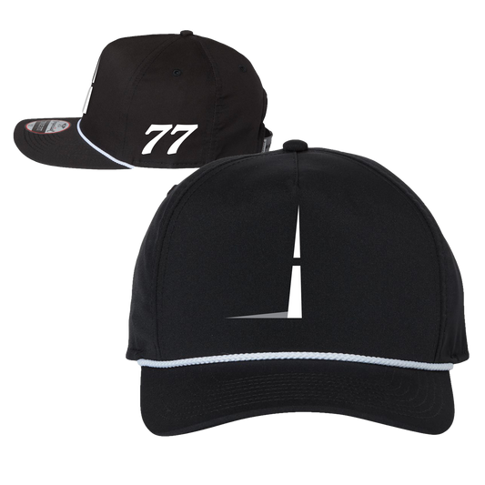 Spire Motorsports #77 Minimal Rope Hat - Black