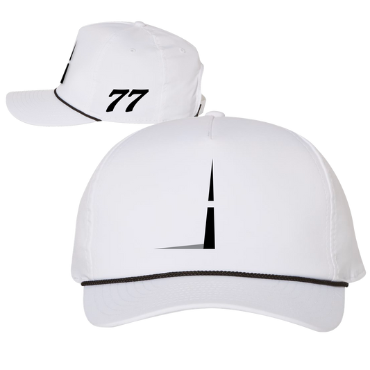Spire Motorsports #77 Minimal Rope Hat - White