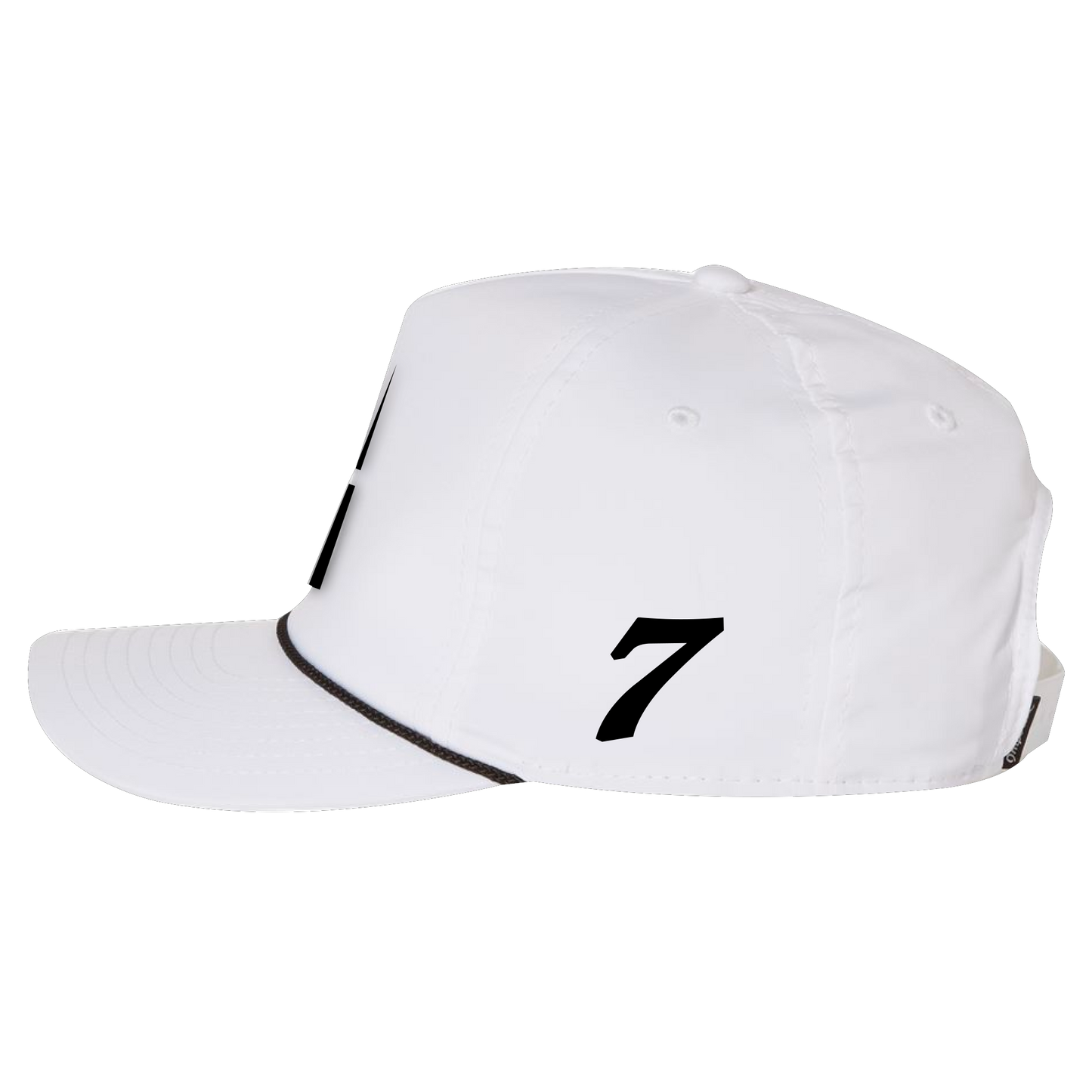 Spire Motorsports #7 Minimal Rope Hat - White